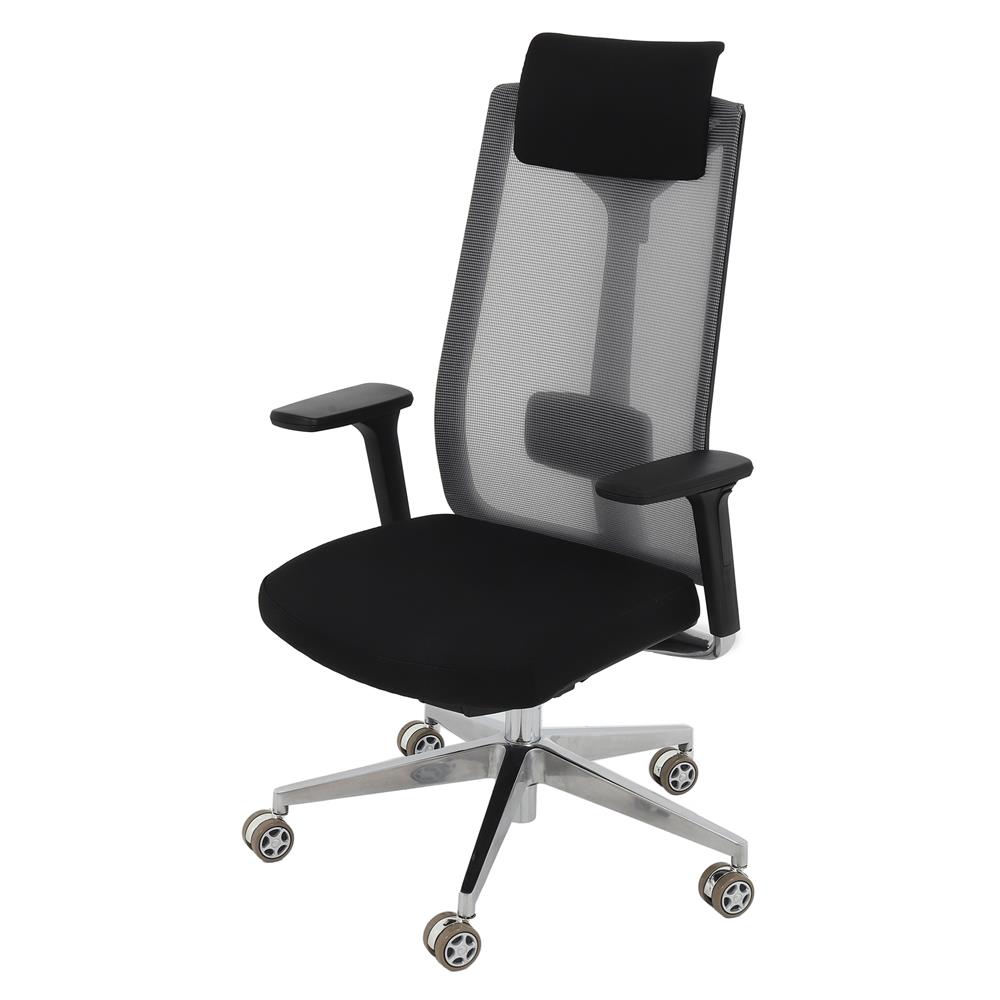 เก้าอี้สำนักงาน FURDINI BARRON ตาข่าย/ผ้า สีดำ