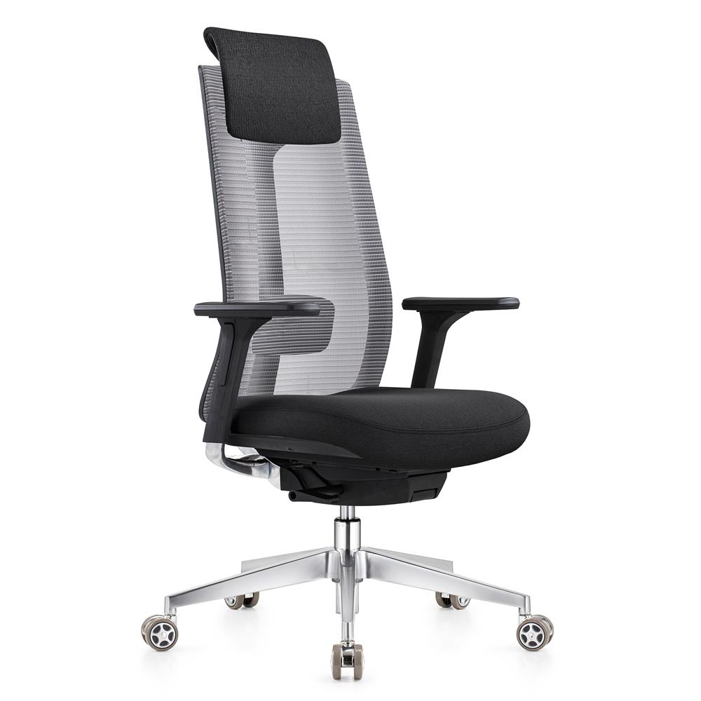 เก้าอี้สำนักงาน FURDINI BARRON ตาข่าย/ผ้า สีดำ