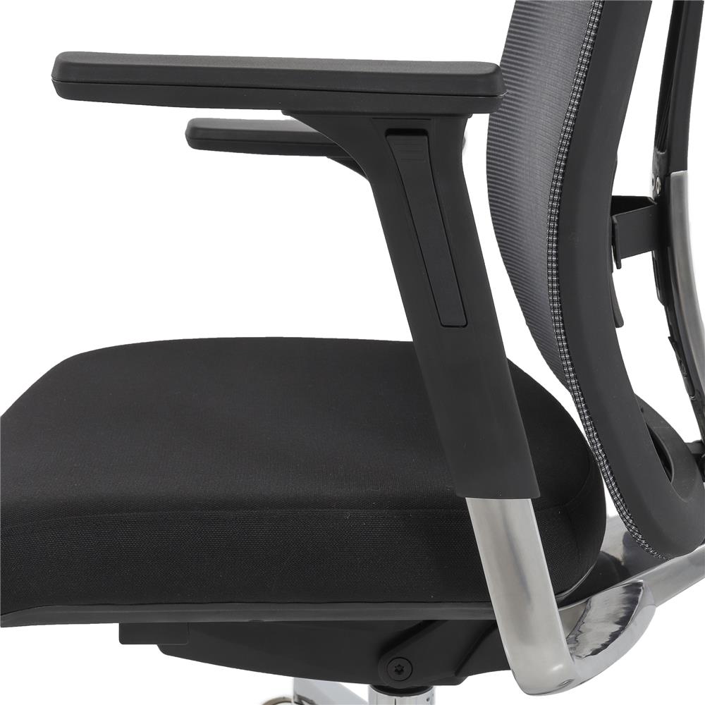 เก้าอี้สำนักงาน FURDINI BARRON ตาข่าย/ผ้า สีดำ