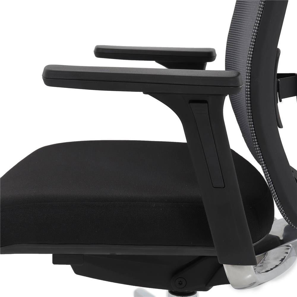 เก้าอี้สำนักงาน FURDINI BARRON ตาข่าย/ผ้า สีดำ