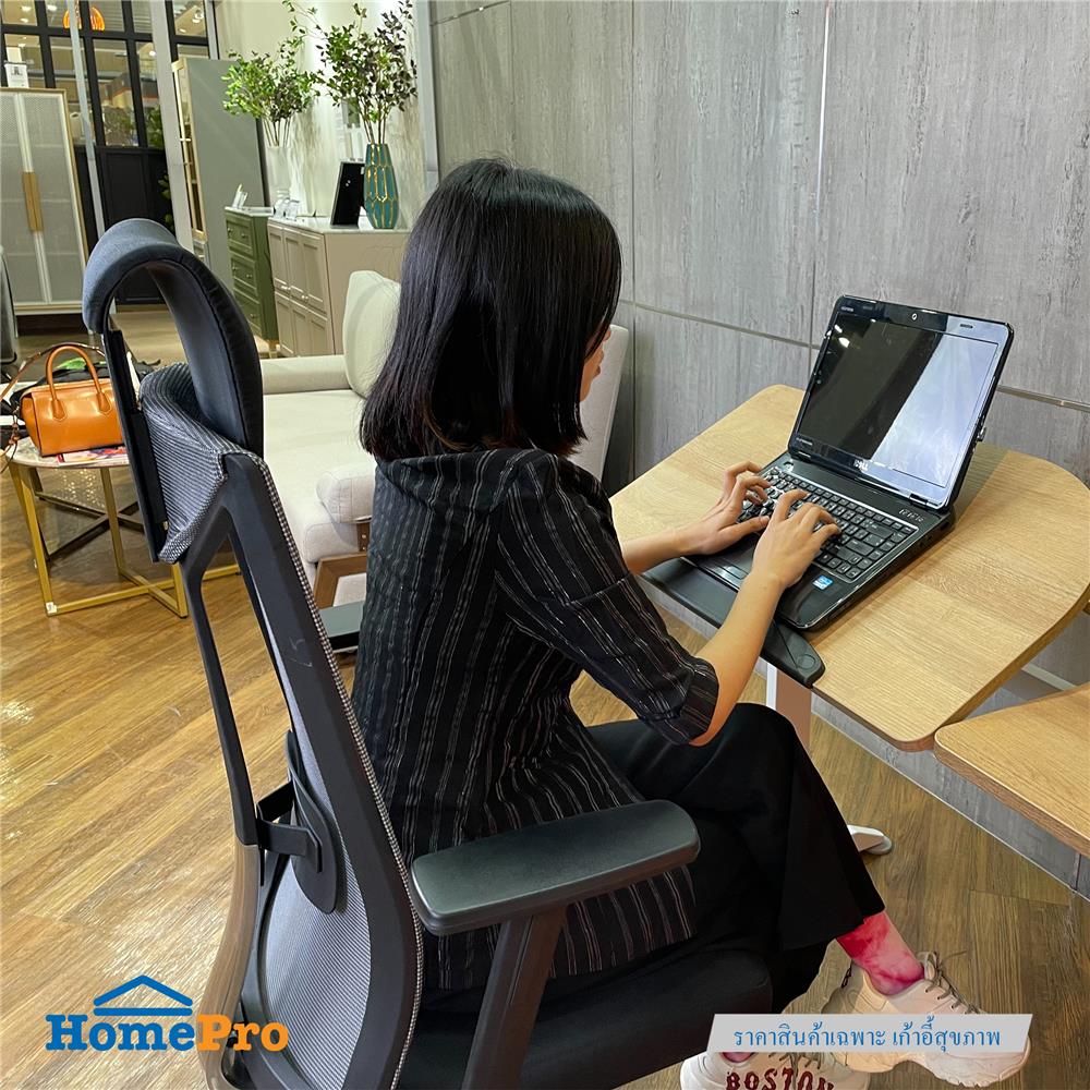 เก้าอี้สำนักงาน FURDINI BARRON ตาข่าย/ผ้า สีดำ