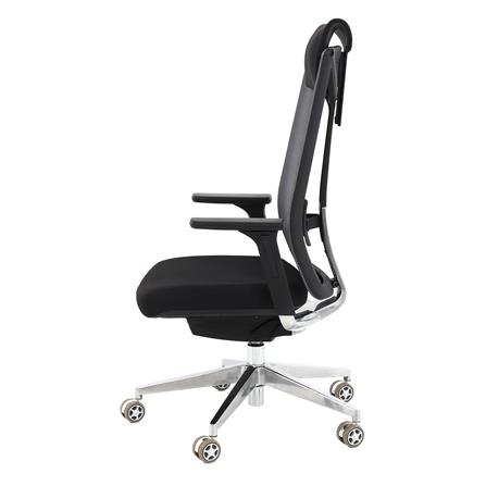 เก้าอี้สำนักงาน FURDINI BARRON ตาข่าย/ผ้า สีดำ_3