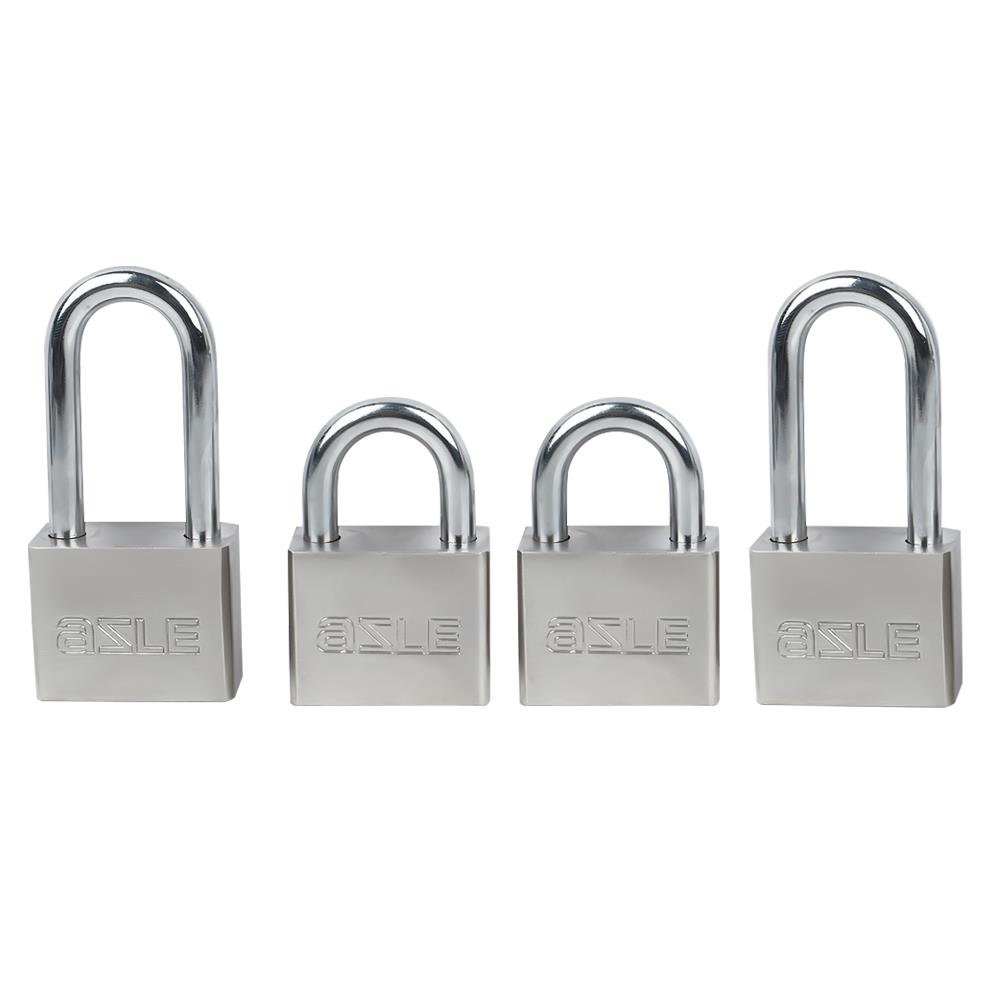 กุญแจมาสเตอร์คีย์ AZLE 40 มม. สีสเตนเลส (แพ็ก 4 ชิ้น)