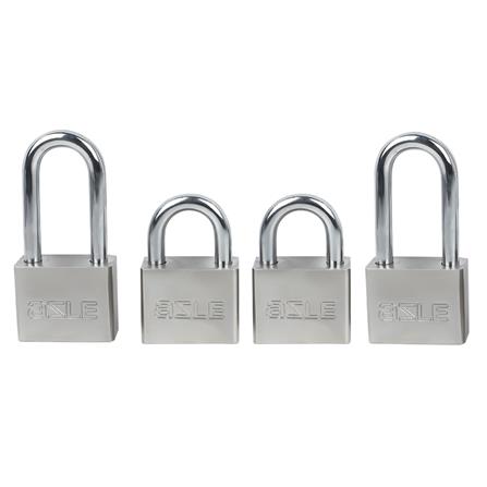 กุญแจมาสเตอร์คีย์ AZLE 40 มม. สีสเตนเลส (แพ็ก 4 ชิ้น)_1