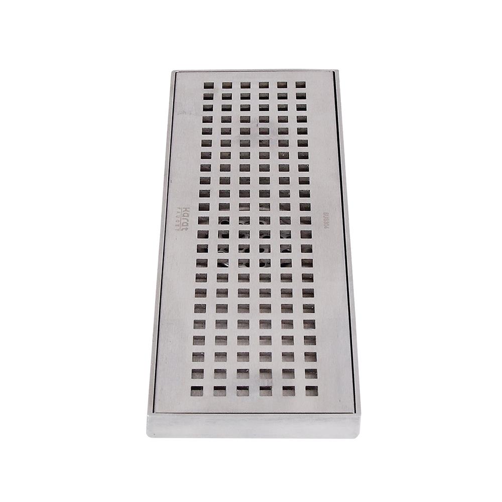 รางน้ำทิ้ง KARAT FAUCET KA-52-832-WT 4X12 นิ้ว