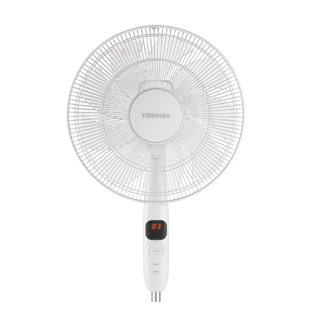 พัดลมตั้งพื้น 16 นิ้ว TOSHIBA F-DSY80TH(W) สีขาว