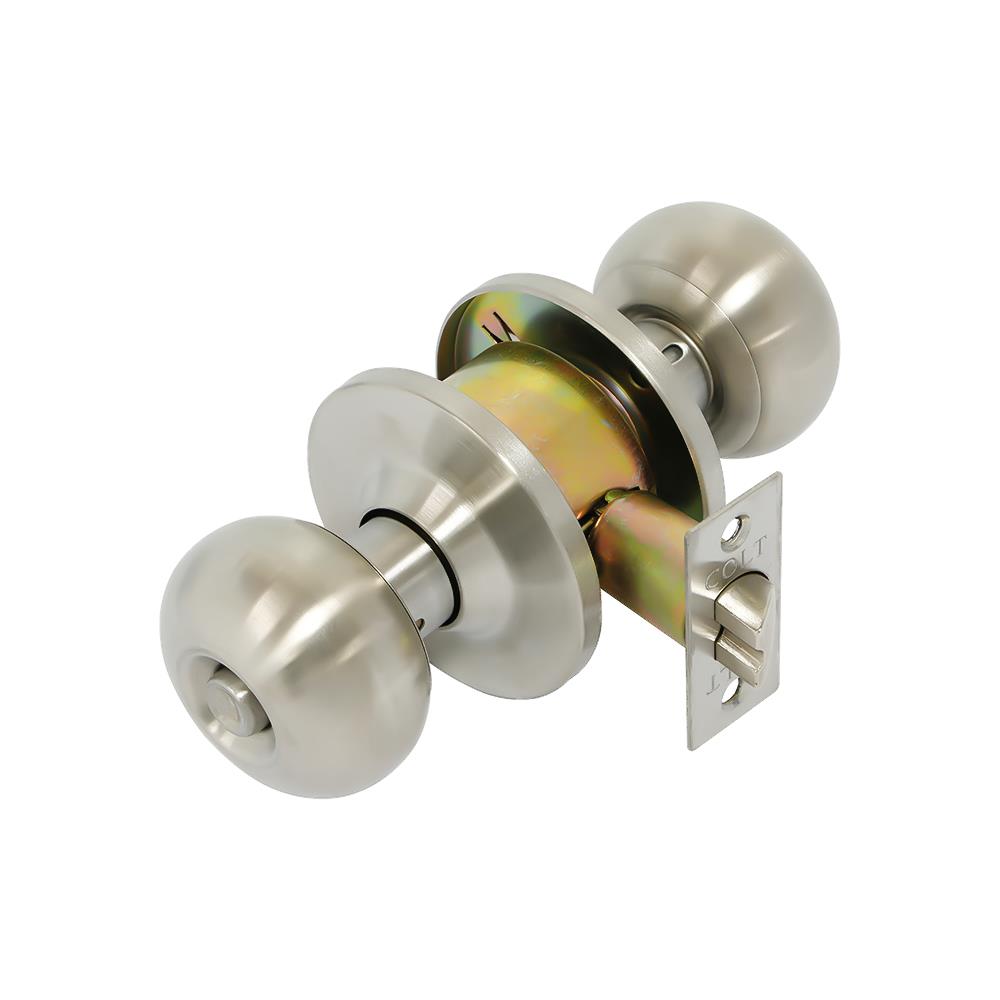 ลูกบิดห้องน้ำ COLT LITE K5791BKSS หัวจัน สีสเตนเลส