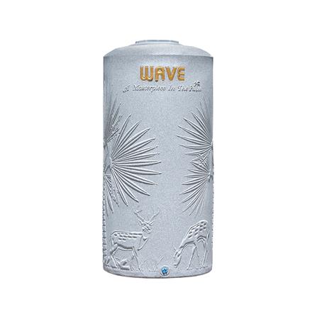 ถังเก็บน้ำ WAVE THE PALM 500 ลิตร สีเทาขาว
