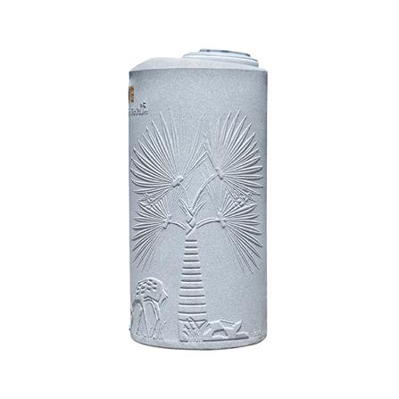 ถังเก็บน้ำ WAVE THE PALM 500 ลิตร สีเทาขาว_1