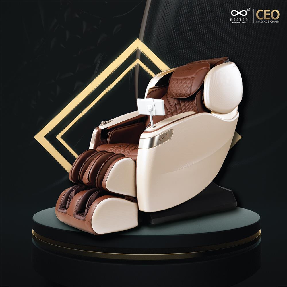 เก้าอี้นวดไฟฟ้า RESTER CEO EC-628K สีทอง