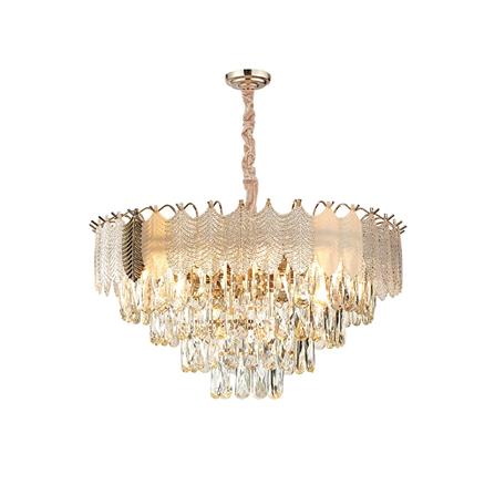 ไฟช่อ CARINI 8826-50 สีขาว/ทอง 1 หัว_0