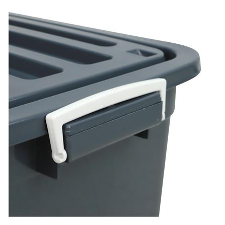 กล่องเก็บของฝาล็อก ME LIVING S-99 100 ลิตร 49.5x72x42 ซม. สีเทา_3