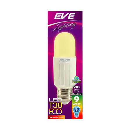 หลอด LED EVE T38 ECO 9 วัตต์ WARMWHITE E27_1