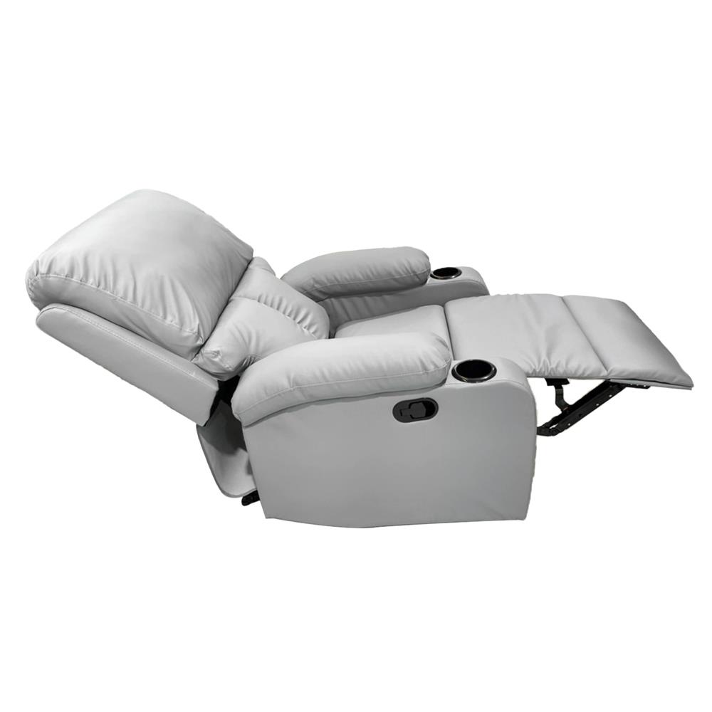 เก้าอี้ปรับเอนนอน FURDINI CLEO สีเทาอ่อน