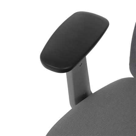 เก้าอี้สำนักงาน FURDINI DOMINIC ตาข่าย/ผ้า สีเทา_6