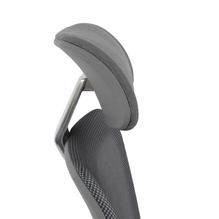 เก้าอี้สำนักงาน FURDINI DOMINIC ตาข่าย/ผ้า สีเทา_11