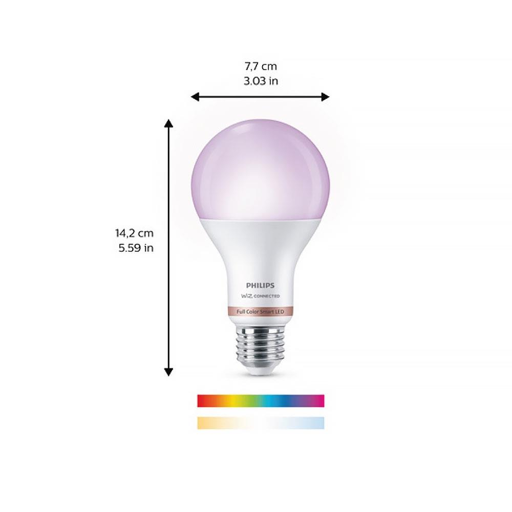 หลอด LED PHILIPS รุ่น WIZ 13 วัตต์ RGB E27