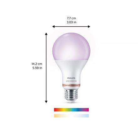 หลอด LED PHILIPS รุ่น WIZ 13 วัตต์ RGB E27_4