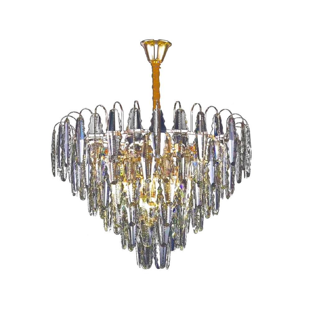 ไฟช่อ CARINI 8850-50 สีดำ/ทอง/ขาว 1หัว