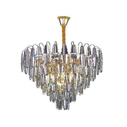 ไฟช่อ CARINI 8850-50 สีดำ/ทอง/ขาว 1หัว_0