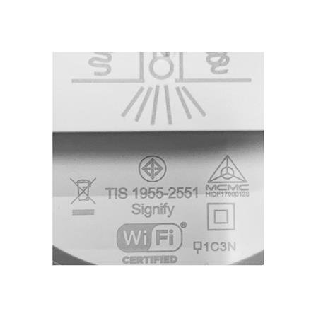 ดาวน์ไลท์ LED PHILIPS WIZ CONNECTED 4 นิ้ว 9 วัตต์ DAYLIGHT/COOL WHITE/WARM WHITE สีขาว_5