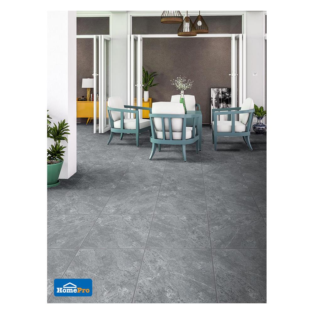 กระเบื้องพื้น 16x16 นิ้ว DURAGRES มัตเตโอ เทา A 0.96 ตร.ม.