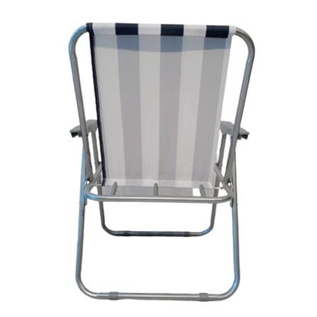 เก้าอี้สนาม NL HOME ลายเส้น สีน้ำเงิน/ขาว_2