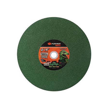 ใบตัดไฟเบอร์ตัดเหล็ก PUMPKIN UTAH RAPTOR DOUBLE 14 นิ้ว X 3 มม. สีเขียว