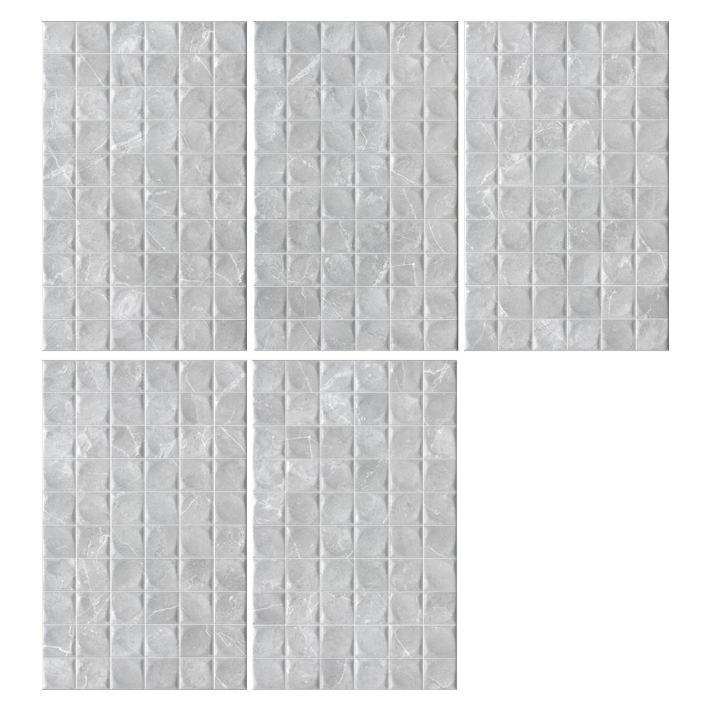 กระเบื้องผนัง 10x16 นิ้ว COTTO ริตา เดคโค เทา PM (ION)