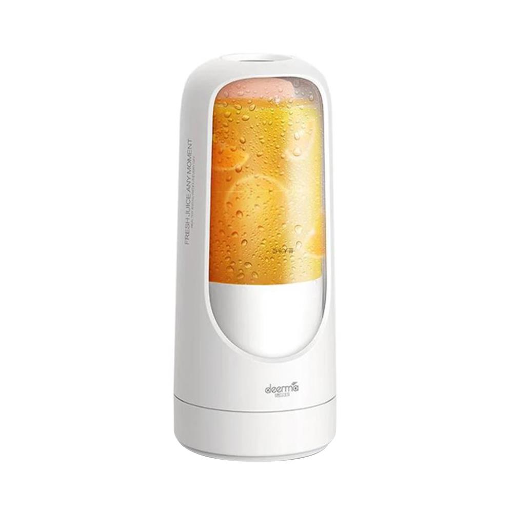 เครื่องปั่นน้ำผลไม้พกพา DEERMA NU30 0.3 ลิตร สีขาว