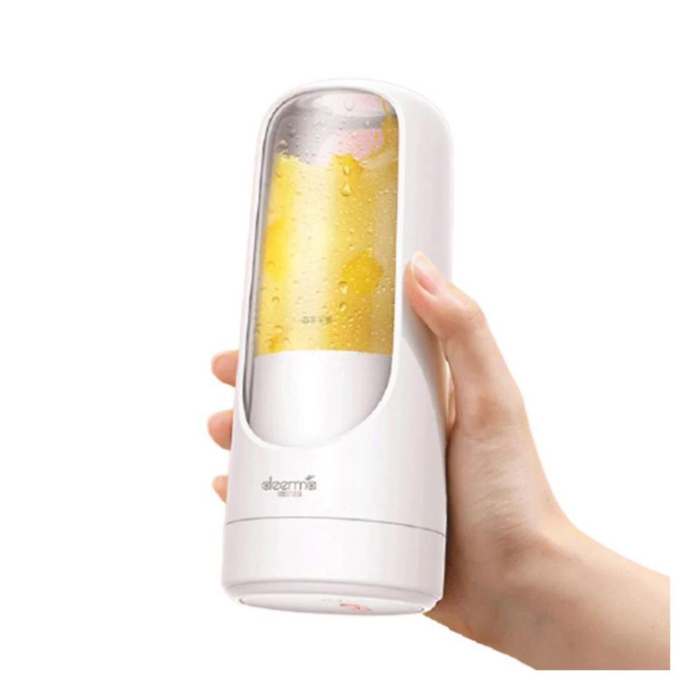 เครื่องปั่นน้ำผลไม้พกพา DEERMA NU30 0.3 ลิตร สีขาว