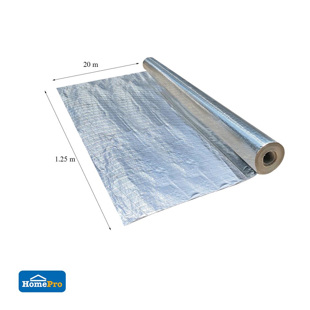 แผ่นสะท้อนความร้อน SUNSHIELD EXTRA 1.25X20 เมตร 2 ด้าน