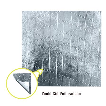 แผ่นสะท้อนความร้อน SUNSHIELD EXTRA 1.25X20 เมตร 2 ด้าน_1