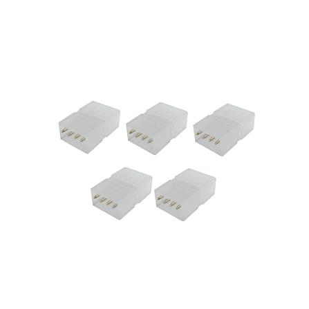 อุปกรณ์ตัวต่อกลางทางสำหรับไฟเส้น LED HI-TEK RGB