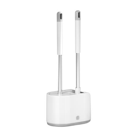 ชุดแปรงล้างสุขภัณฑ์พร้อมฐาน 2 IN 1 ACCO NAMI สีขาว