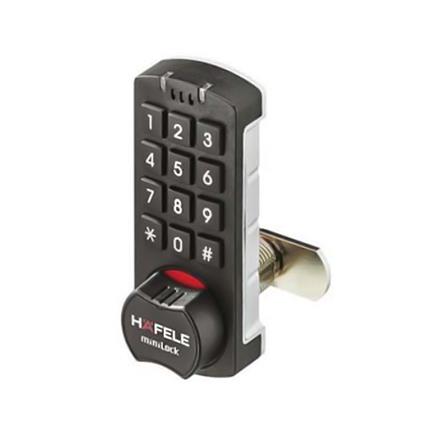 อุปกรณ์ชุดล็อคระบบดิจิตอล HAFELE 499.56.241 สีดำ