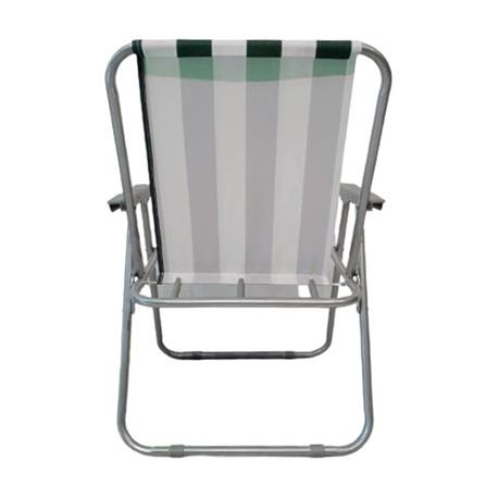 เก้าอี้สนาม NL HOME ลายเส้น สีเขียว/ขาว_3