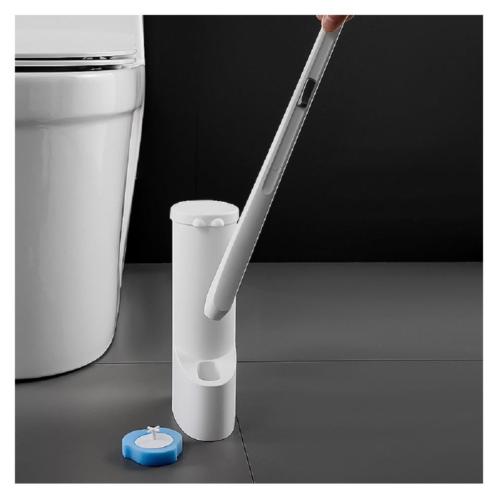 ชุดแปรงล้างสุขภัณฑ์/หัวแปรง 12 ชิ้น ACCO NAMI สีขาว