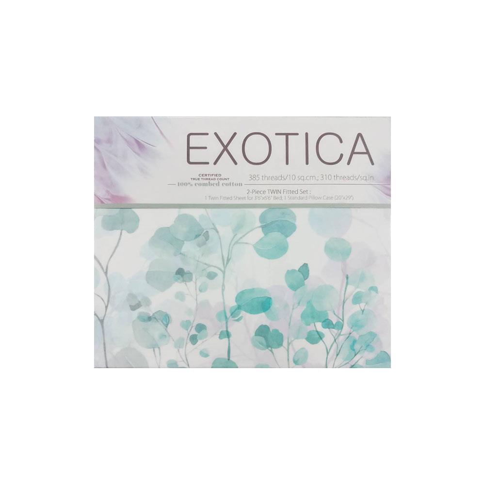 ชุดผ้าปูที่นอน 3.5 ฟุต 2 ชิ้น EXOTICA 31XP KGBE