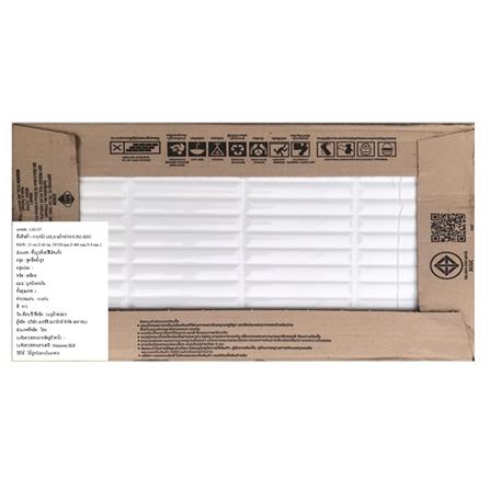 กระเบื้องผนัง 10x16 นิ้ว COTTO เบร็กซ่า ขาว_6