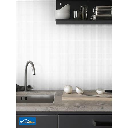 กระเบื้องผนัง 10x16 นิ้ว COTTO เบร็กซ่า ขาว_5