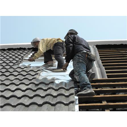 แผ่นสะท้อนความร้อน SUNSHIELD EXTRA 1.25X60 เมตร 2 ด้าน_3