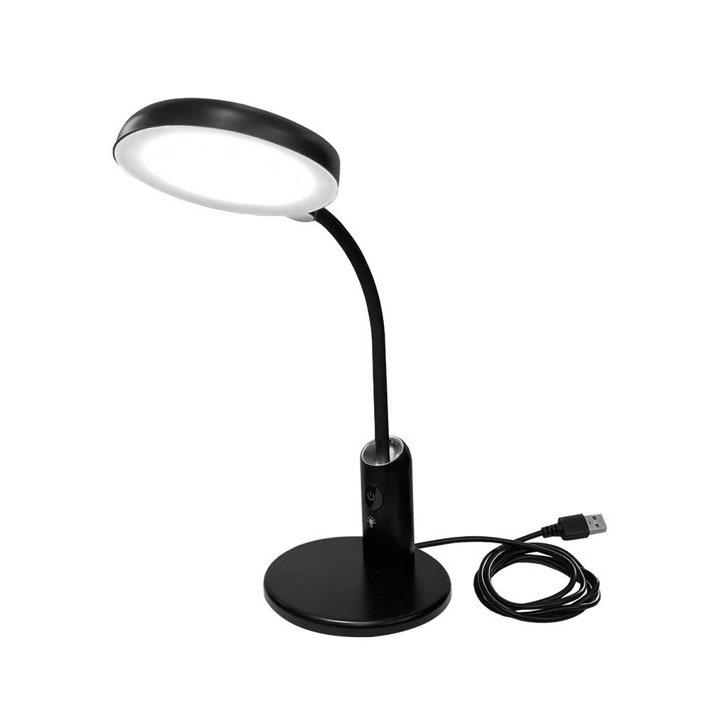 ไฟอ่านหนังสือ LED HATASHI HL-5669BK 6 วัตต์ DAYLIGHT COOLWHITE WARMWHITE สีดำ