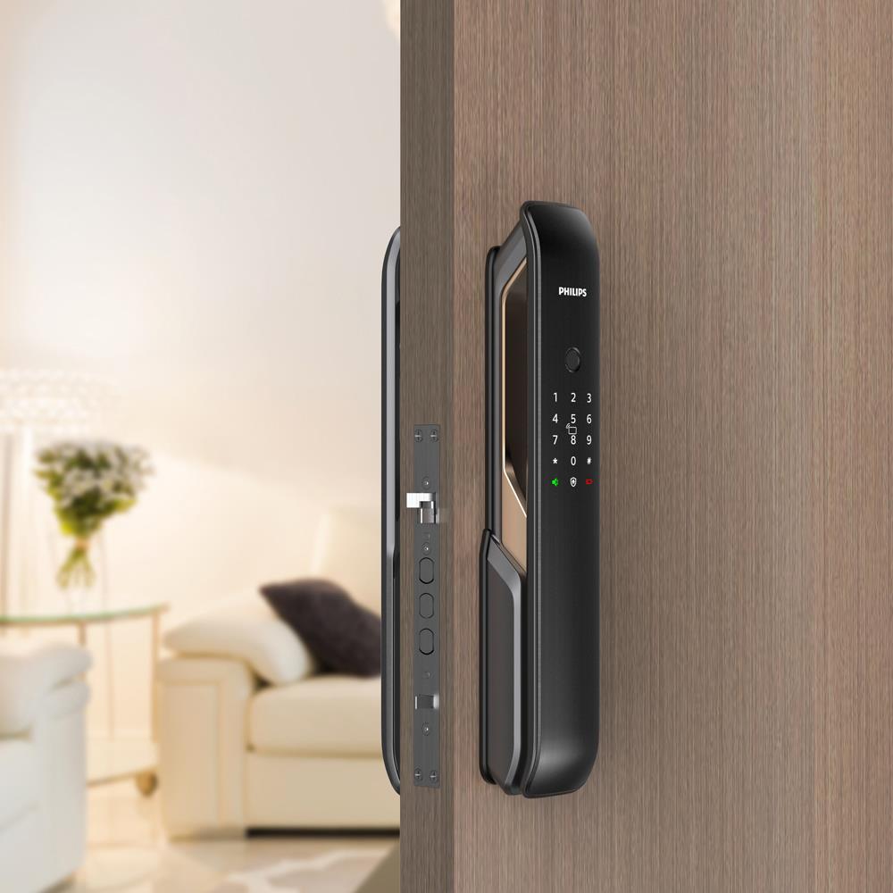 กลอนดิจิตอล PHILIPS 9200 BT สีดำ