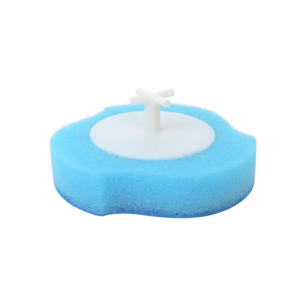 อะไหล่หัวแปรงล้างสุขภัณฑ์พร้อมน้ำยา 12 ชิ้น ACCO NAMI สีฟ้า