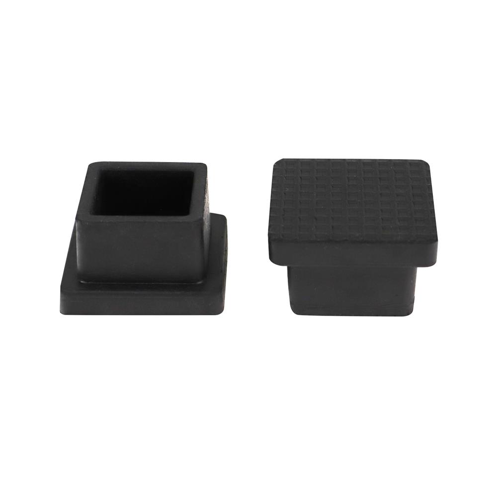 ยางรองขาโต๊ะ DEXZON โปร่ง 1 นิ้ว สีดำ 4 ชิ้น/ชุด