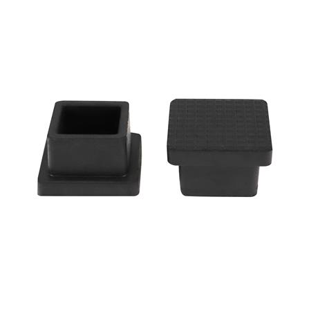 ยางรองขาโต๊ะ DEXZON โปร่ง 1 นิ้ว สีดำ 4 ชิ้น/ชุด_1