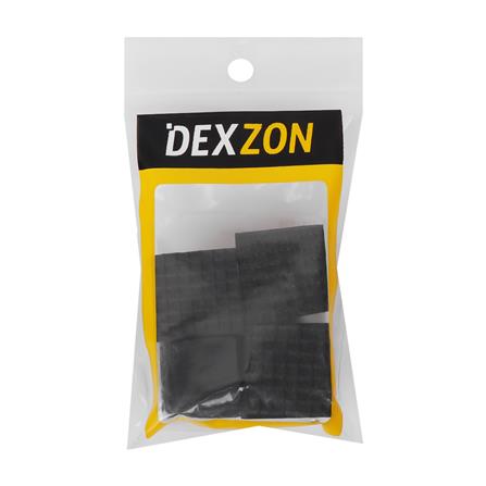 ยางรองขาโต๊ะ DEXZON เหลี่ยม 3/4 นิ้วสีดำ 4 ชิ้น/ชุด_1