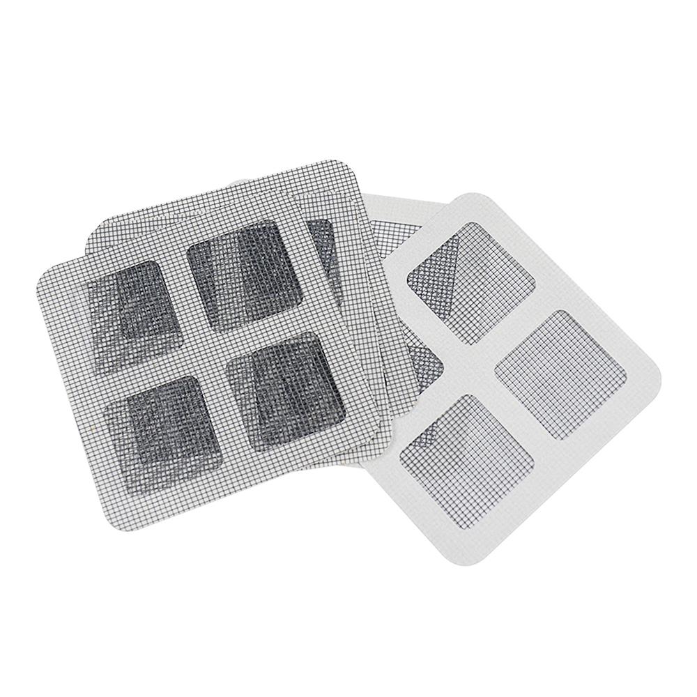 เทปกาวซ่อมมุ้ง DEXZON 10X10 ซม. สีดำ เเพ็ก 5 ชิ้น