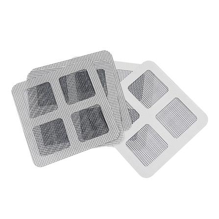 เทปกาวซ่อมมุ้ง DEXZON 10X10 ซม. สีดำ เเพ็ก 5 ชิ้น_0